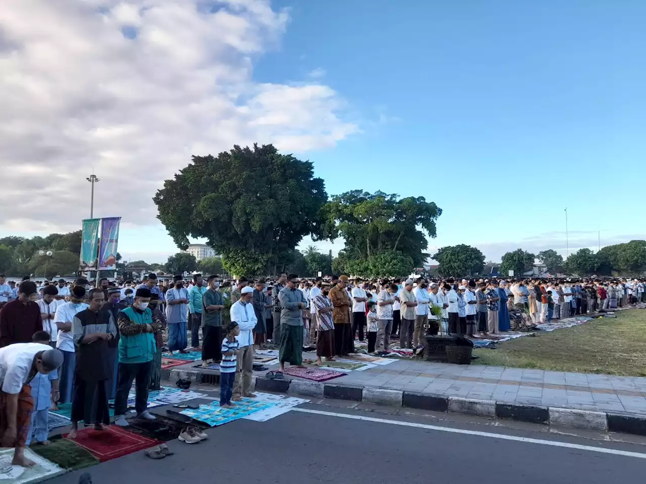 Jumlah Lokasi Salat Idulfitri di Jogja, Masjid Gedhe Kauman Menampung Jemaah Besar