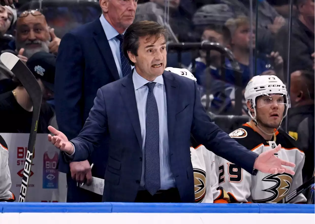 Ducks coach Dallas Eakins hoping to return to finish the job