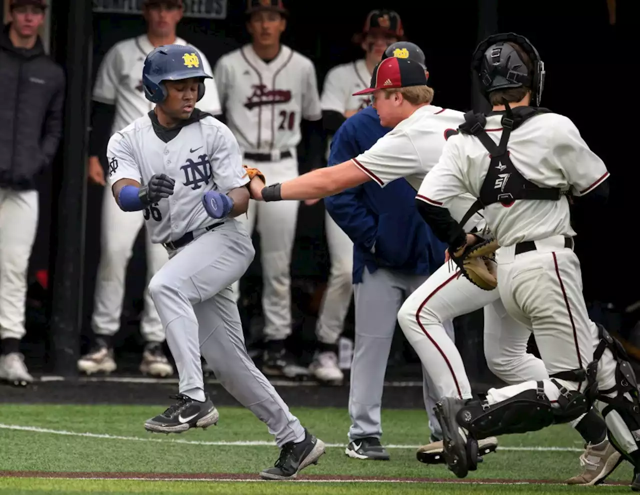 JSerra baseball shut out by Notre Dame’s Oliver Boone in second round of Boras Classic