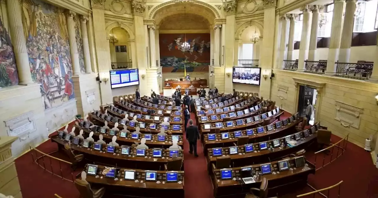 Plenaria de la Cámara de Representantes fue interrumpida por manifestantes