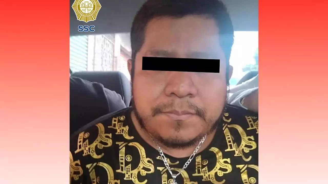 Detienen a 'El M-1', líder de un grupo delictivo al sur de la CDMX