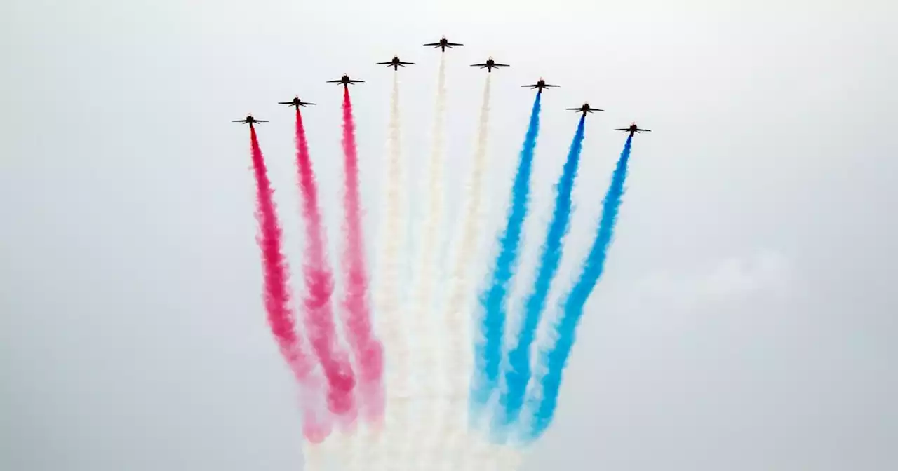 Full list of where you can see the Red Arrows as flight schedule expanded