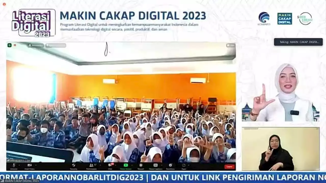 Literasi Digital Kemenkominfo di Bogor, Anak Muda Diminta Jauhi Konten Negatif