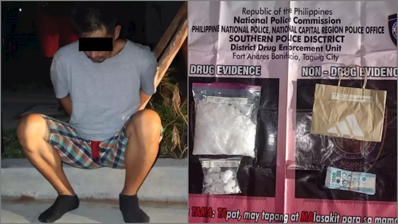 Man arrested in P6.8 M shabu buy-bust in Taguig