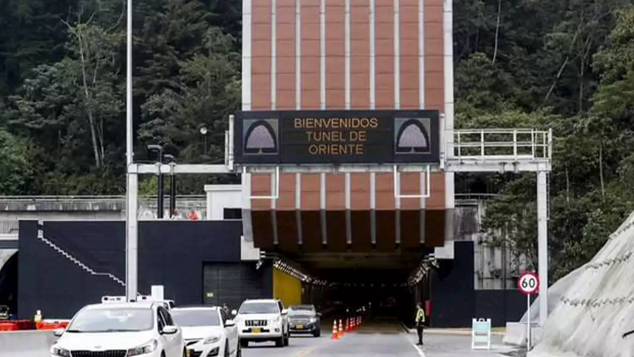 Cierre nocturno del Túnel de Oriente por mantenimiento del sistema de ventilación