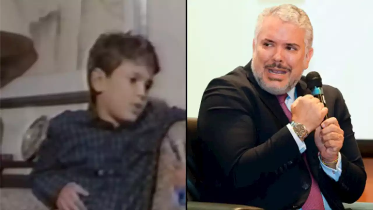 [VIDEO] Iván Duque compartió grabación de hace 40 años, cuando era niño y quería ser presidente