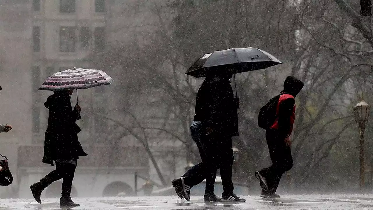 Alerta por tormentas fuertes y caída de granizo en 4 provincias para este jueves