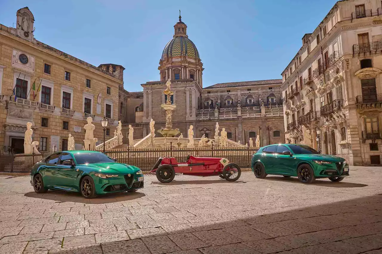 2024 Alfa Romeo Giulia and Stelvio Quadrifoglios spawn 100th Anniversario models