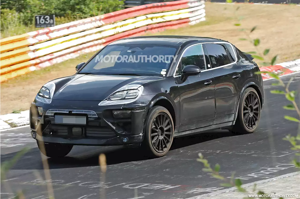 2024 Porsche Macan EV spy shots and video