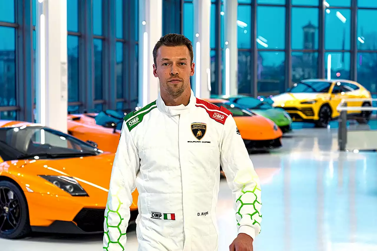 WEC: Daniil Kvyat joins Lamborghini LMDh programme for 2024