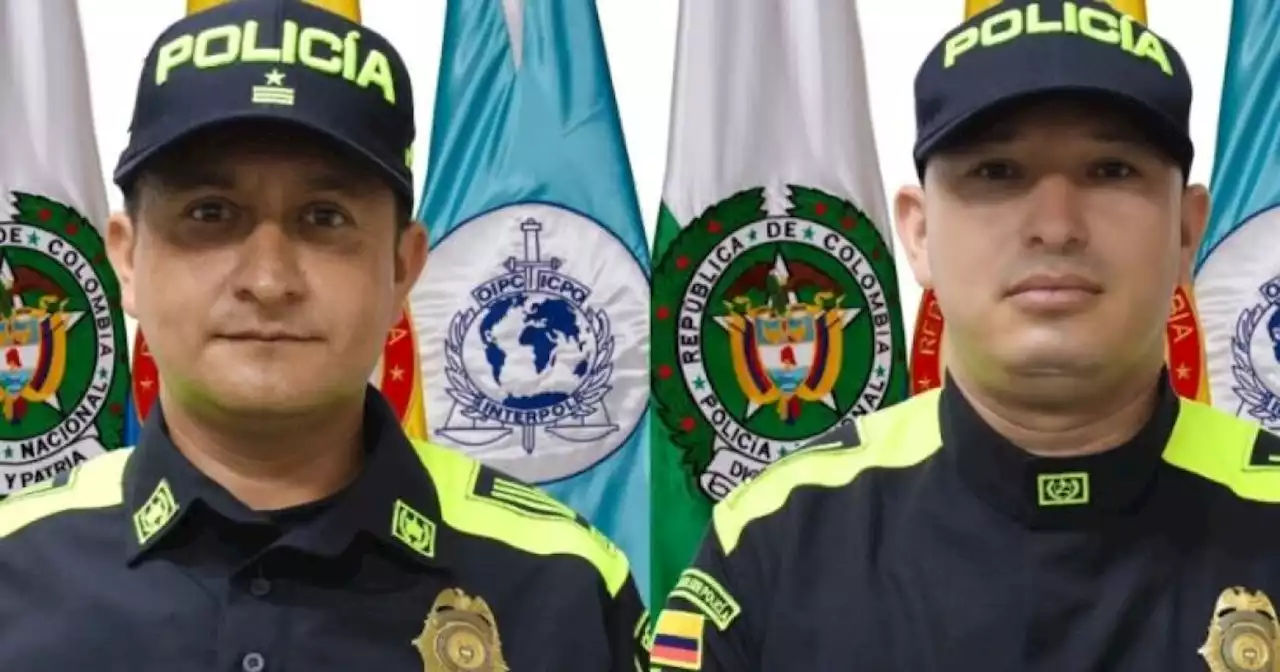 Identifican a los dos policías que murieron tras colapso de puente vehicular sobre río La Vieja