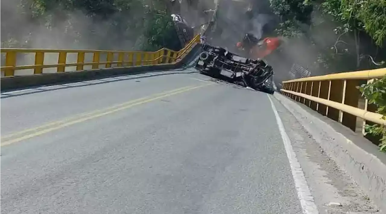 Colapso de puente La Vieja: estas son las vías alternas para movilizarse