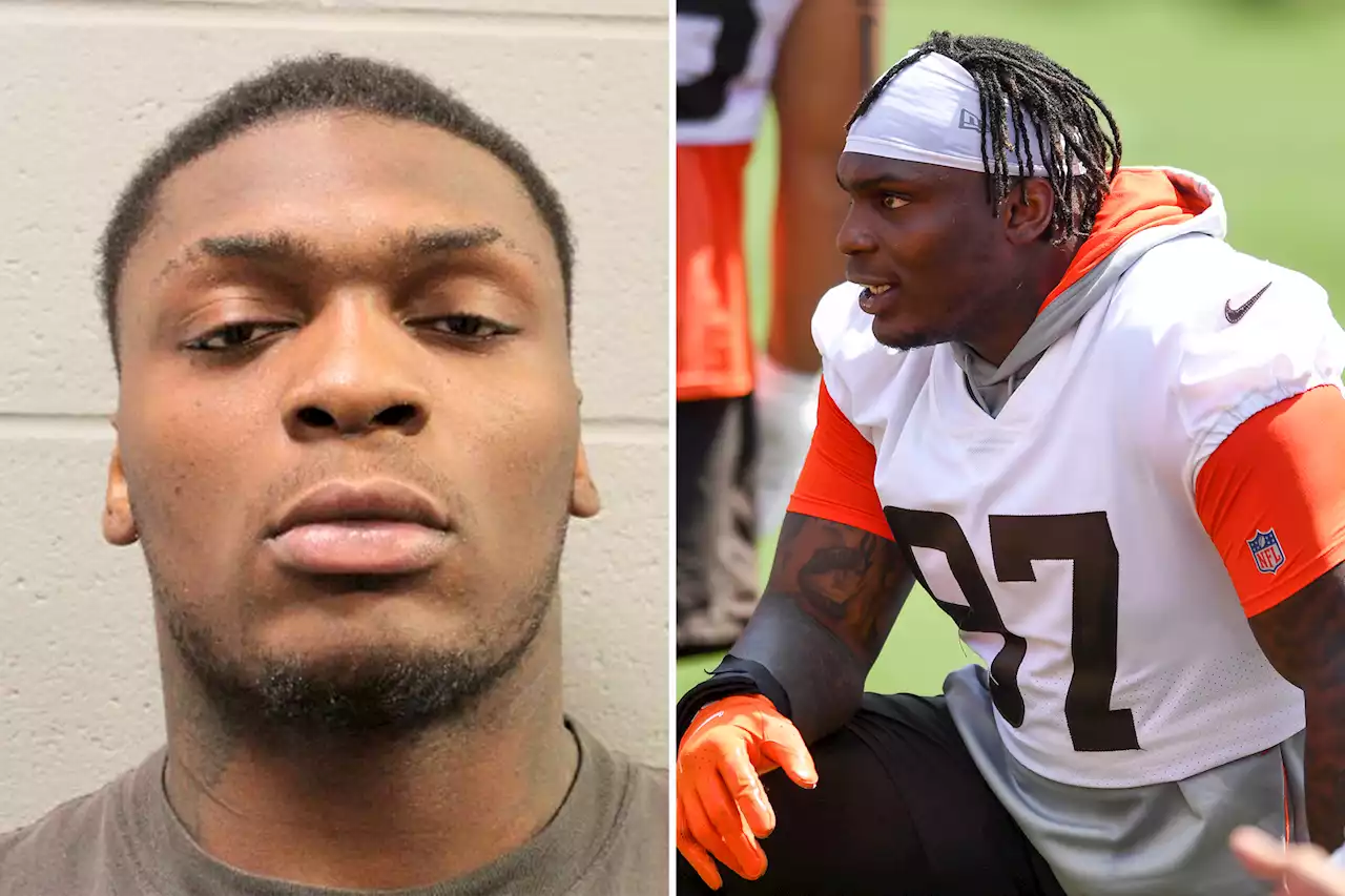 Browns’ Perrion Winfrey arrested after allegedly assaulting girlfriend