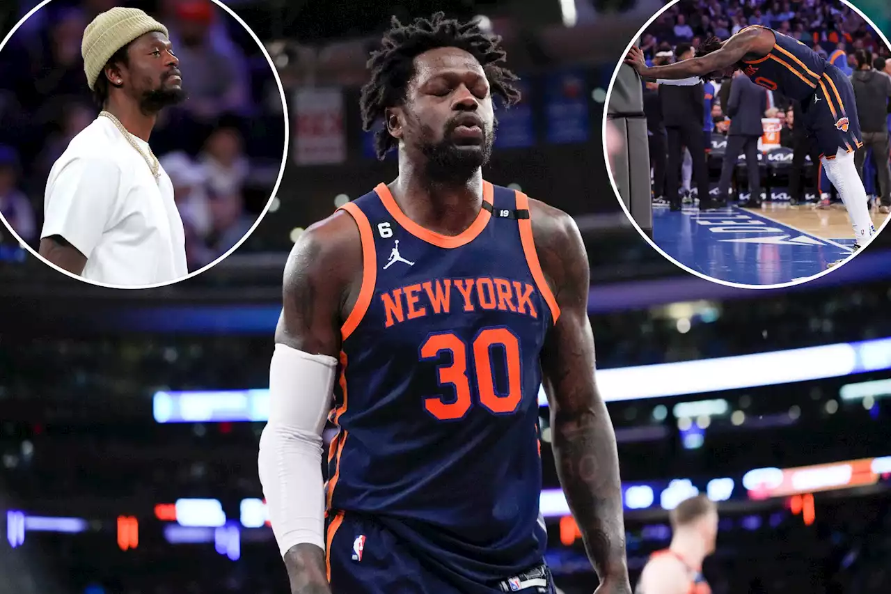 Knicks must only play Julius Randle in Game 1 if he’s 100 percent healthy