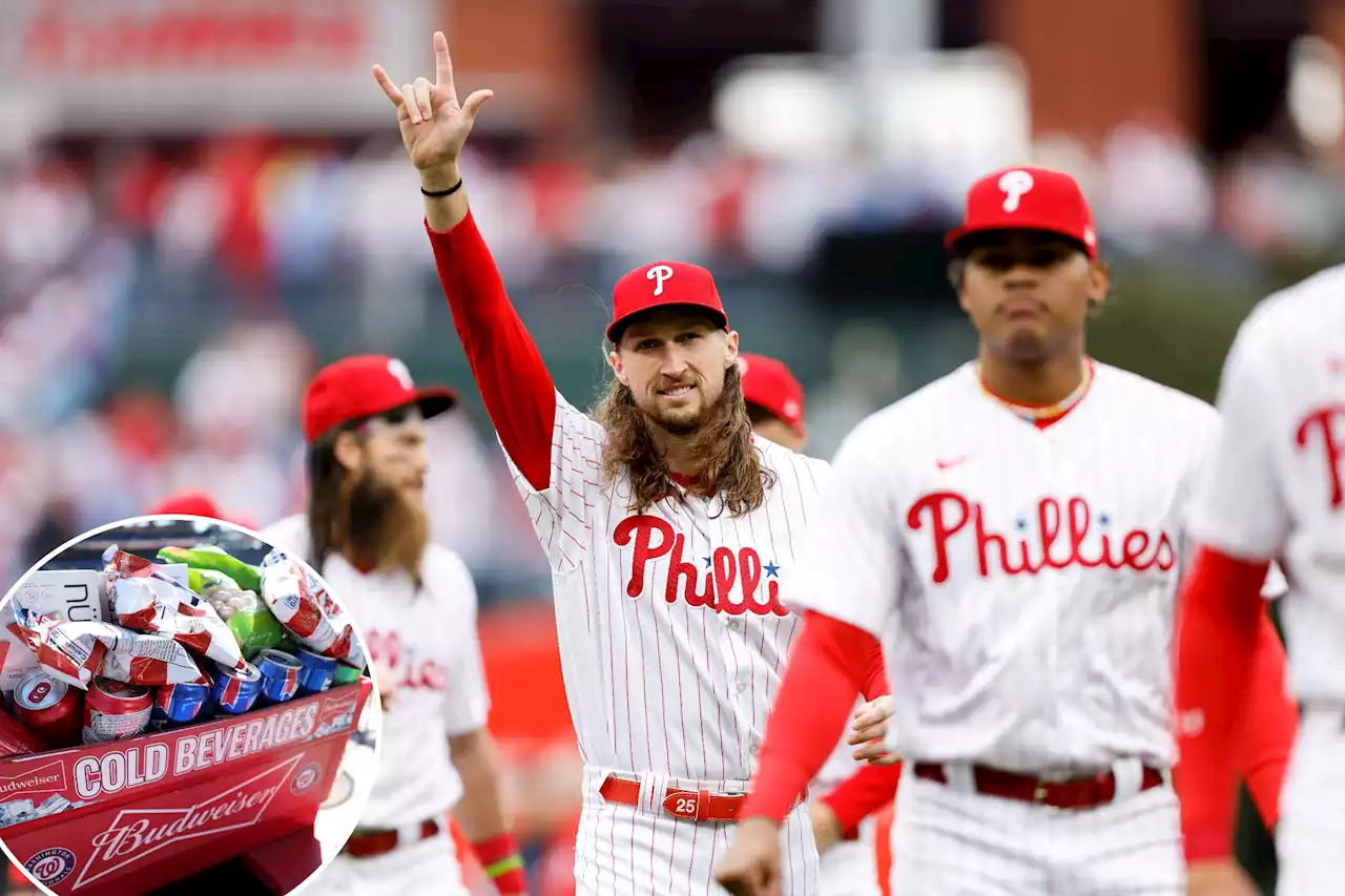 Phillies pitcher Matt Strahm slams MLB teams for changing beer policy