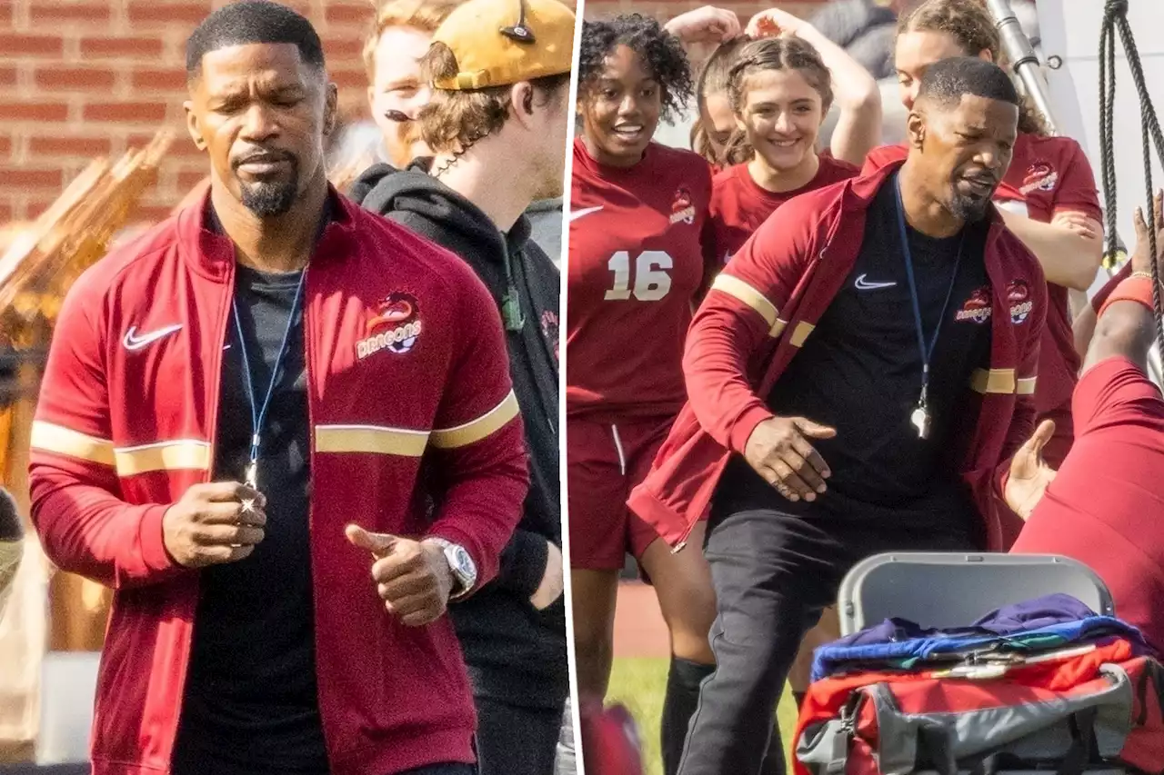 Jamie Foxx pictured on movie set one day before ‘medical complication’