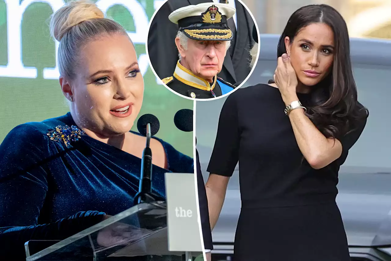 Meghan McCain rips Meghan Markle for ‘chickening out’ of coronation