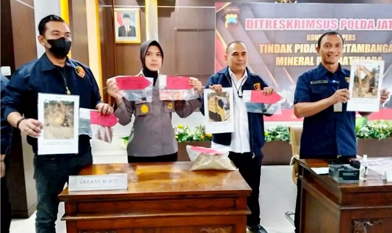 Dua Aktivitas Penambangan Ilegal Kembali Ditutup Polda Jawa Tengah |Republika Online