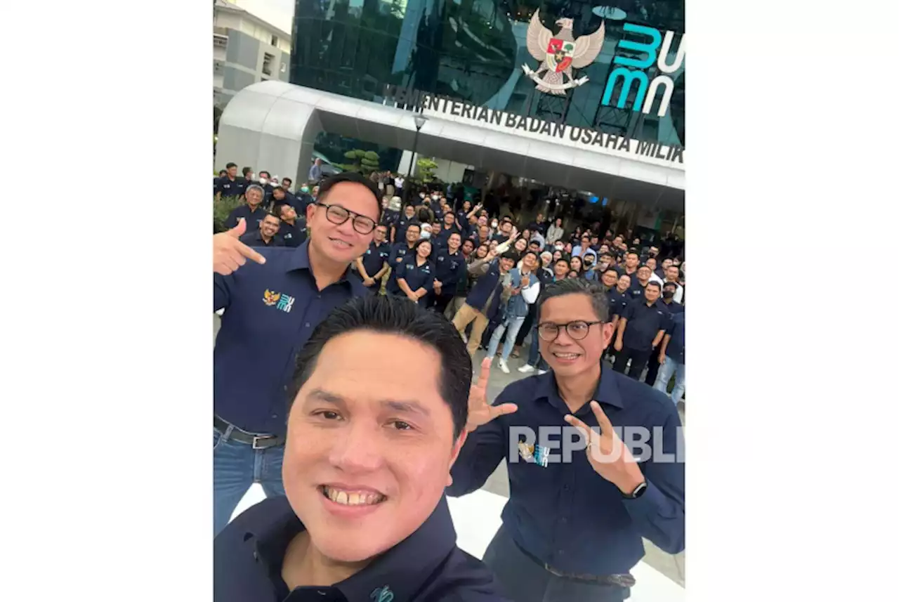 HUT ke-25 Kementerian BUMN, Erick Thohir Dorong Empat Transformasi |Republika Online