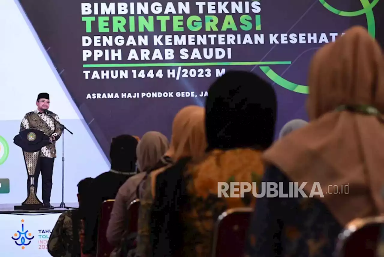 Menag Ingatkan Petugas Haji Jangan Buat Masalah di Arab Saudi |Republika Online