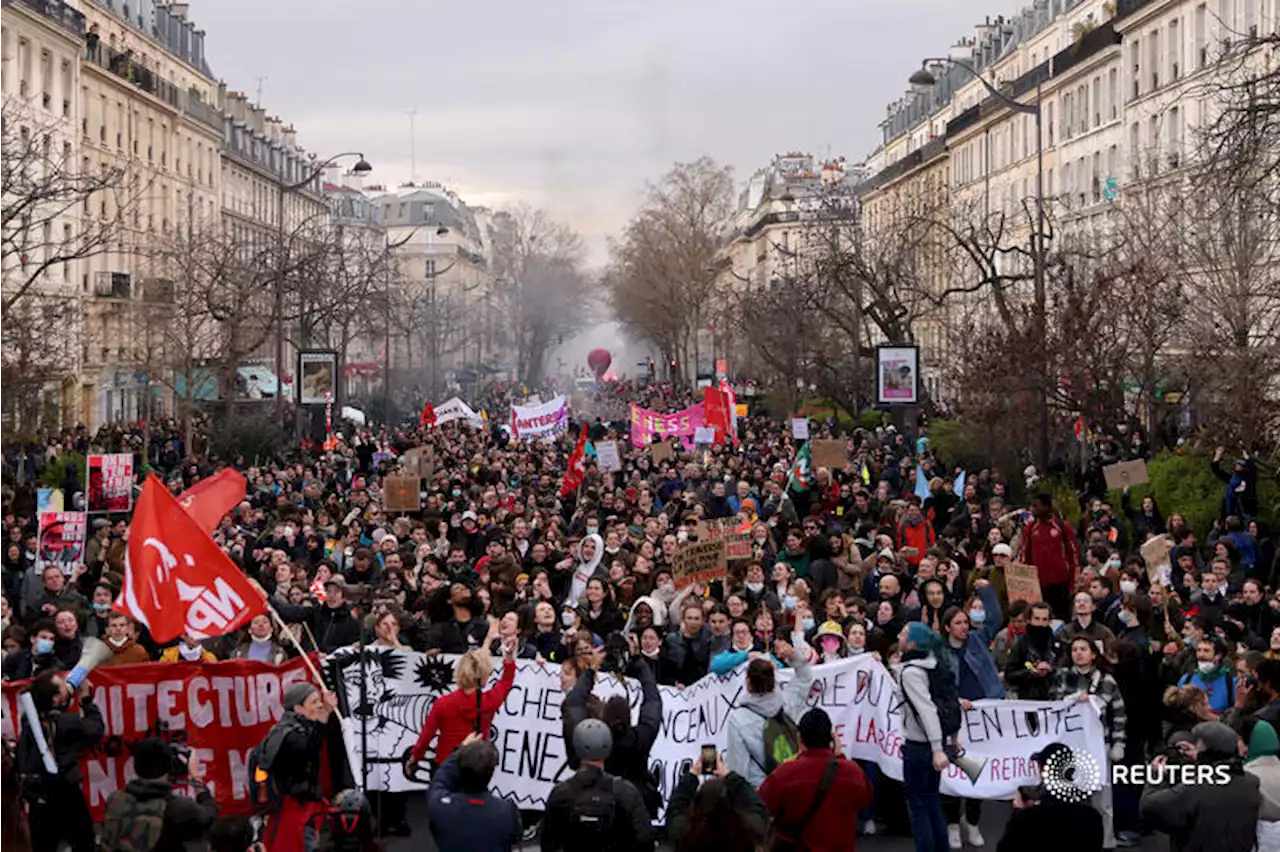 France to witness 12th nationwide strike against Macron's pension law