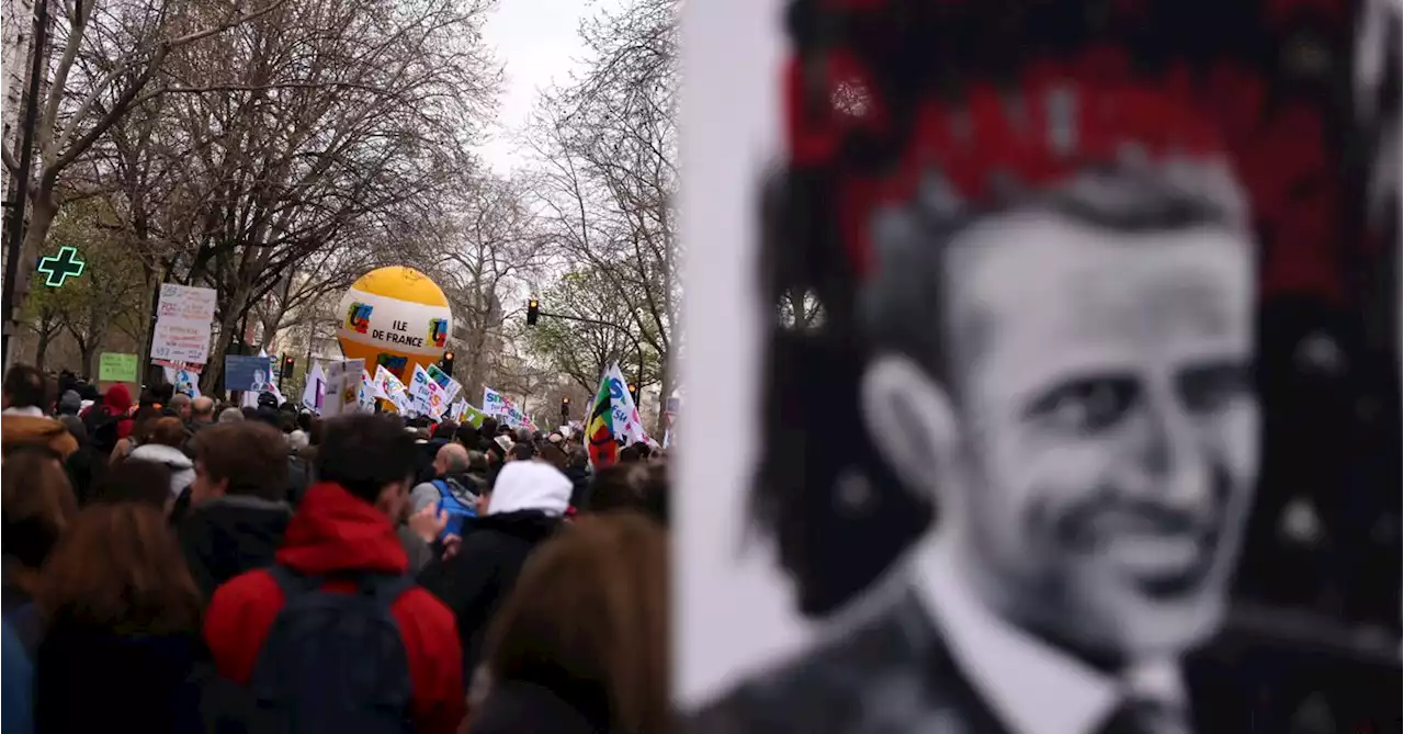 French unions rally supporters to the streets ahead of pension ruling