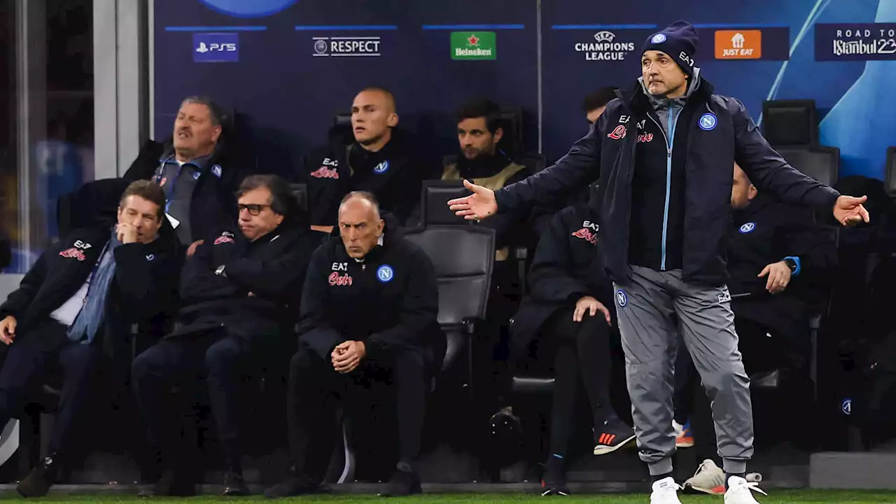 AC Milan-Naples: Spalletti menace de quitter le banc si la fronde des supporters continue