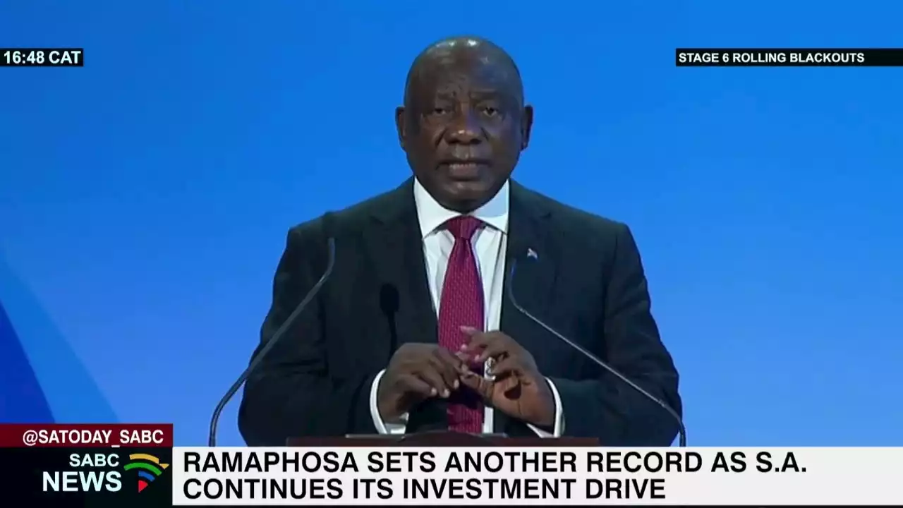 SA Investment Conference | President Ramaphosa sets another target of R2 trillion