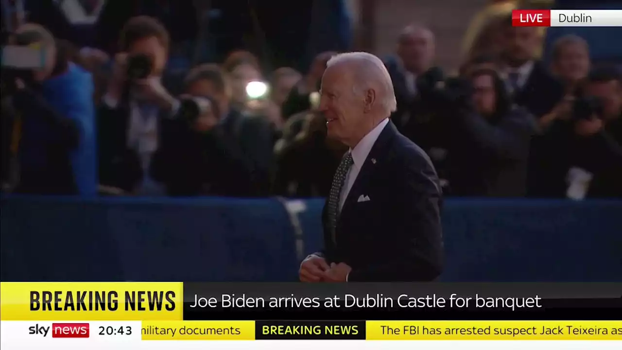 Joe Biden visit latest: US president gives speech to Irish parliament - and brings up earlier gaffe