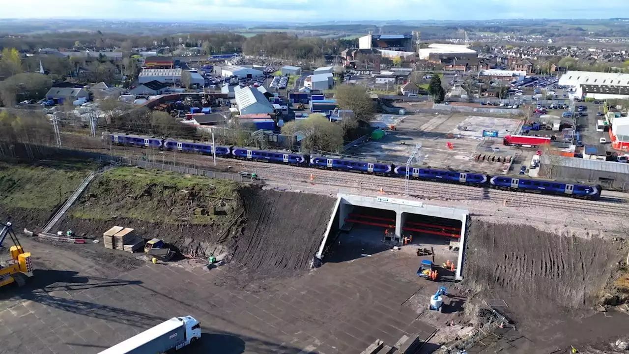 Ravenscraig concrete bridge lift makes European history as project marks milestone