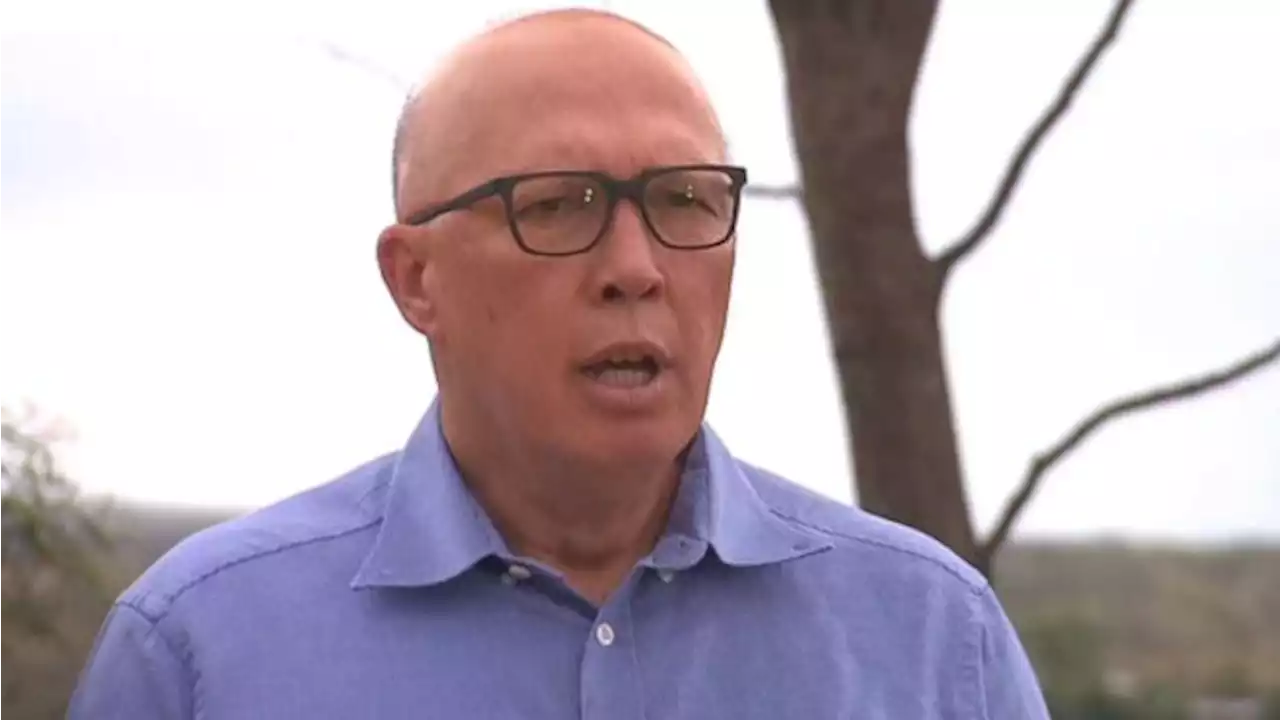 Dutton accused of using Alice Springs to avoid Voice discussion