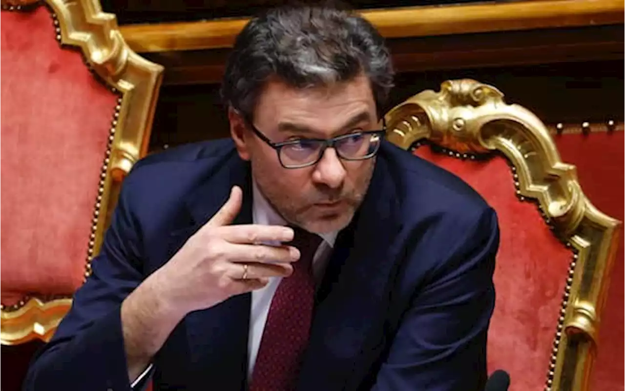 Giorgetti sui bonus edilizi: 'Incentivi straordinari vanno rivisti'