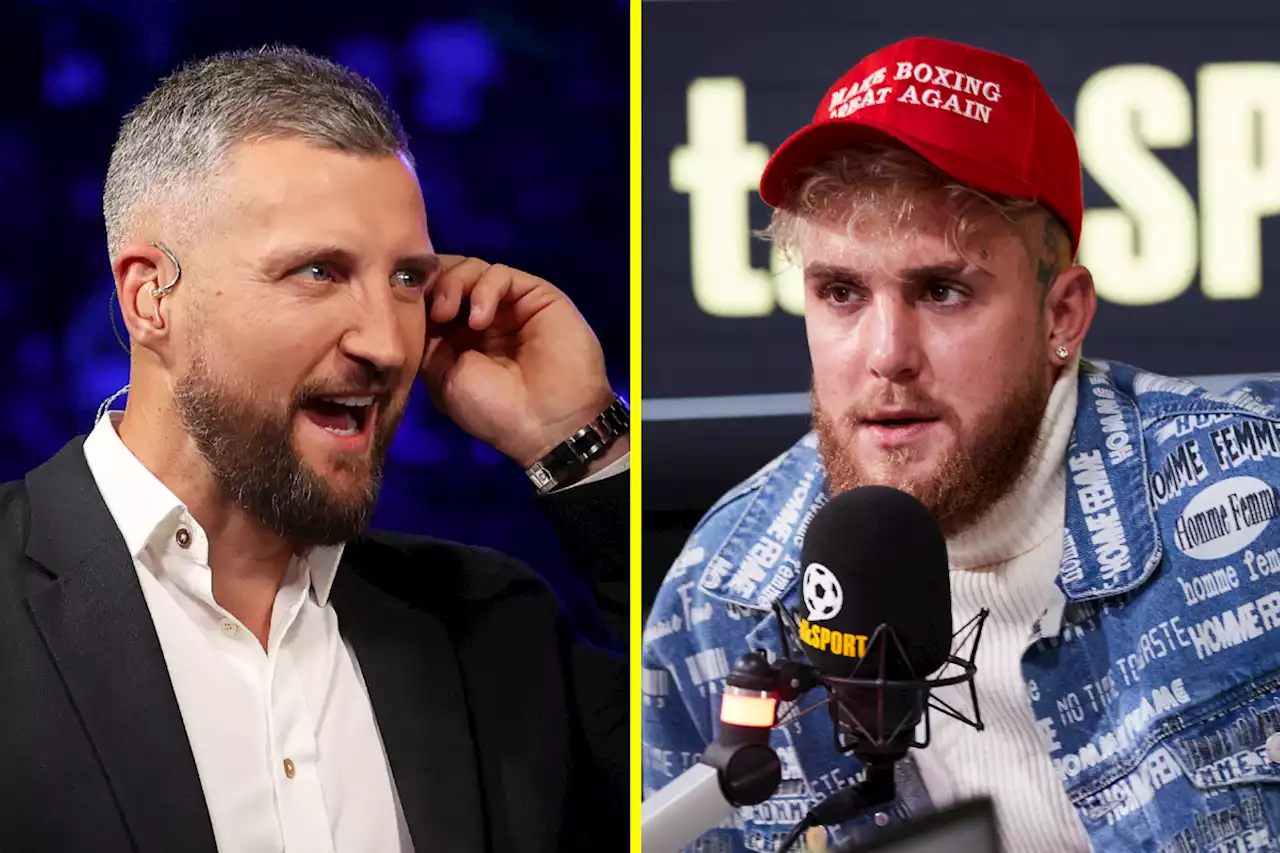 Boxing legend Carl Froch pokes fun at Jake Paul following Nate Diaz fight announcement