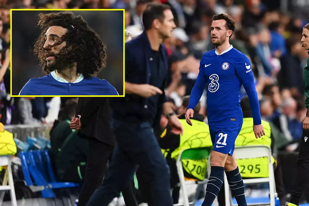 Marc Cucurella accused of 'killing' Chelsea as Ben Chilwell is sent off at Real Madrid