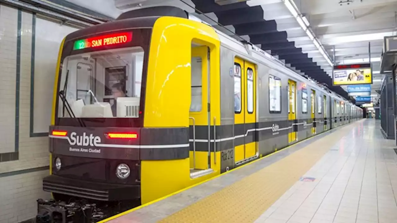 Subtes: Paran por dos horas las líneas A y H del subte este viernes