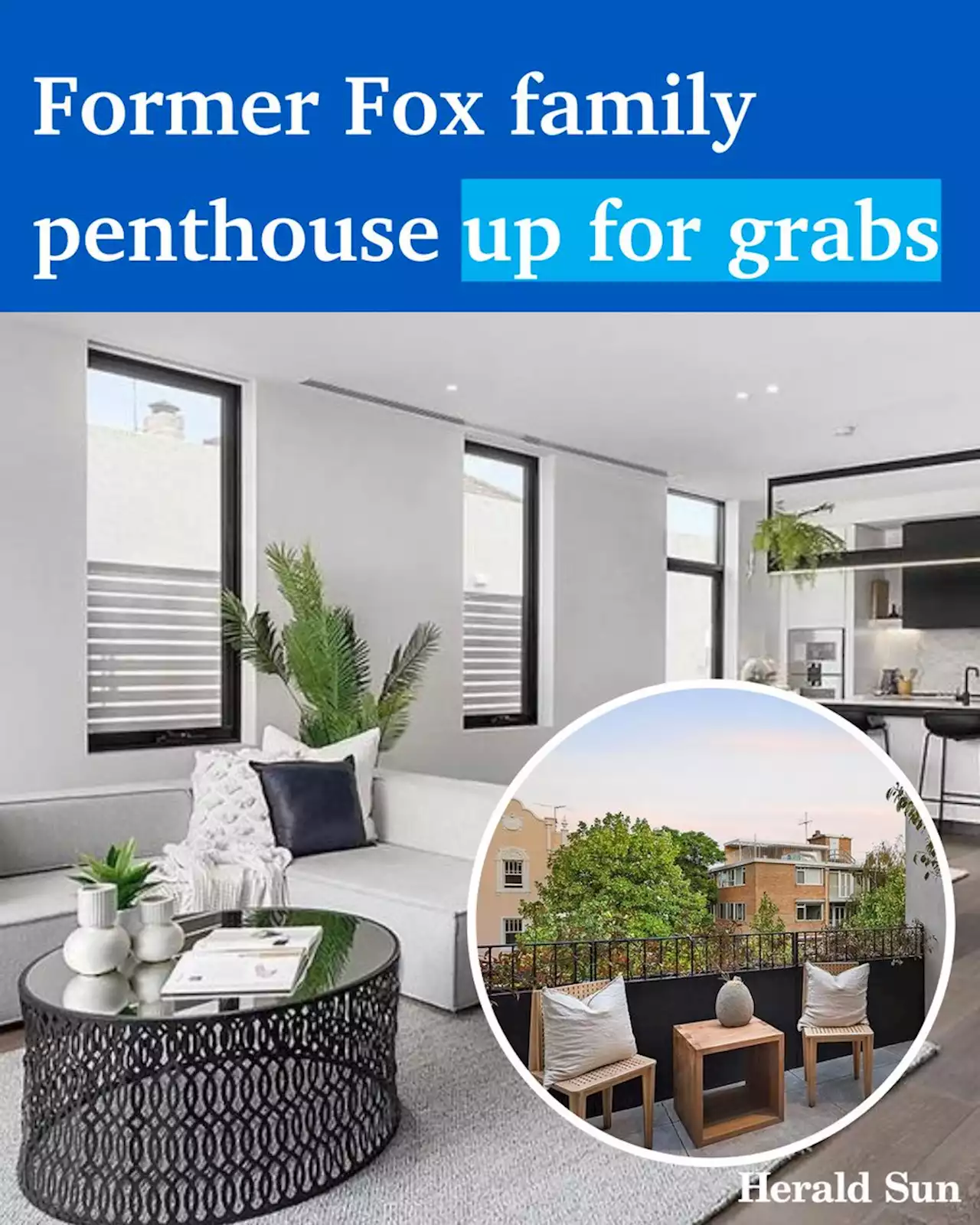 Former Fox family penthouse up for grabs in South Yarra - realestate.com.au