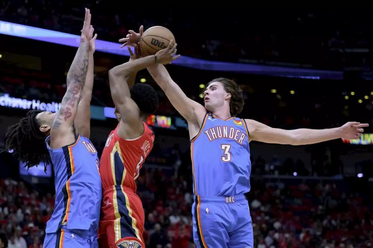 Gilgeous-Alexander leads Thunder past Pelicans in play-in