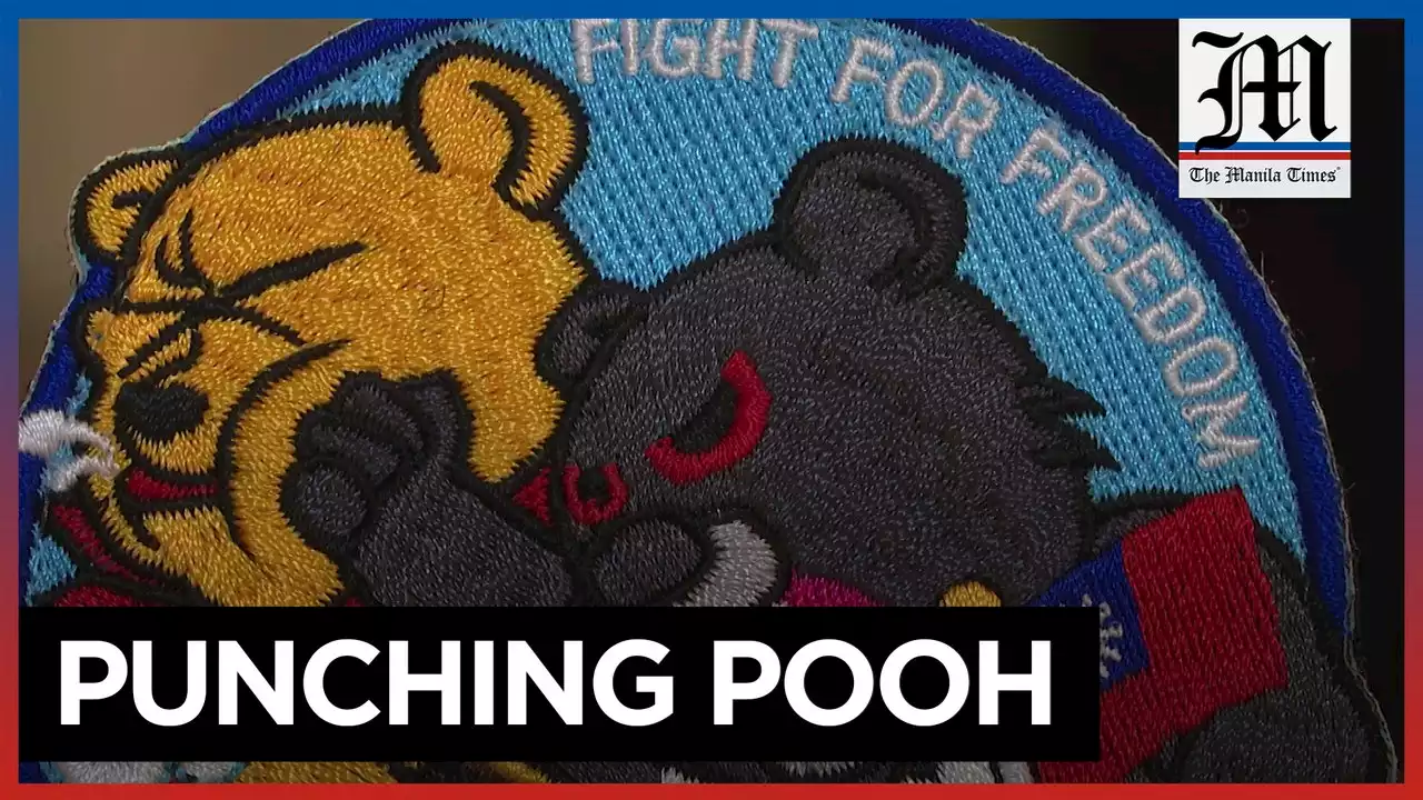 Punching Pooh: unofficial air force badge all the rage in Taiwan - video Dailymotion