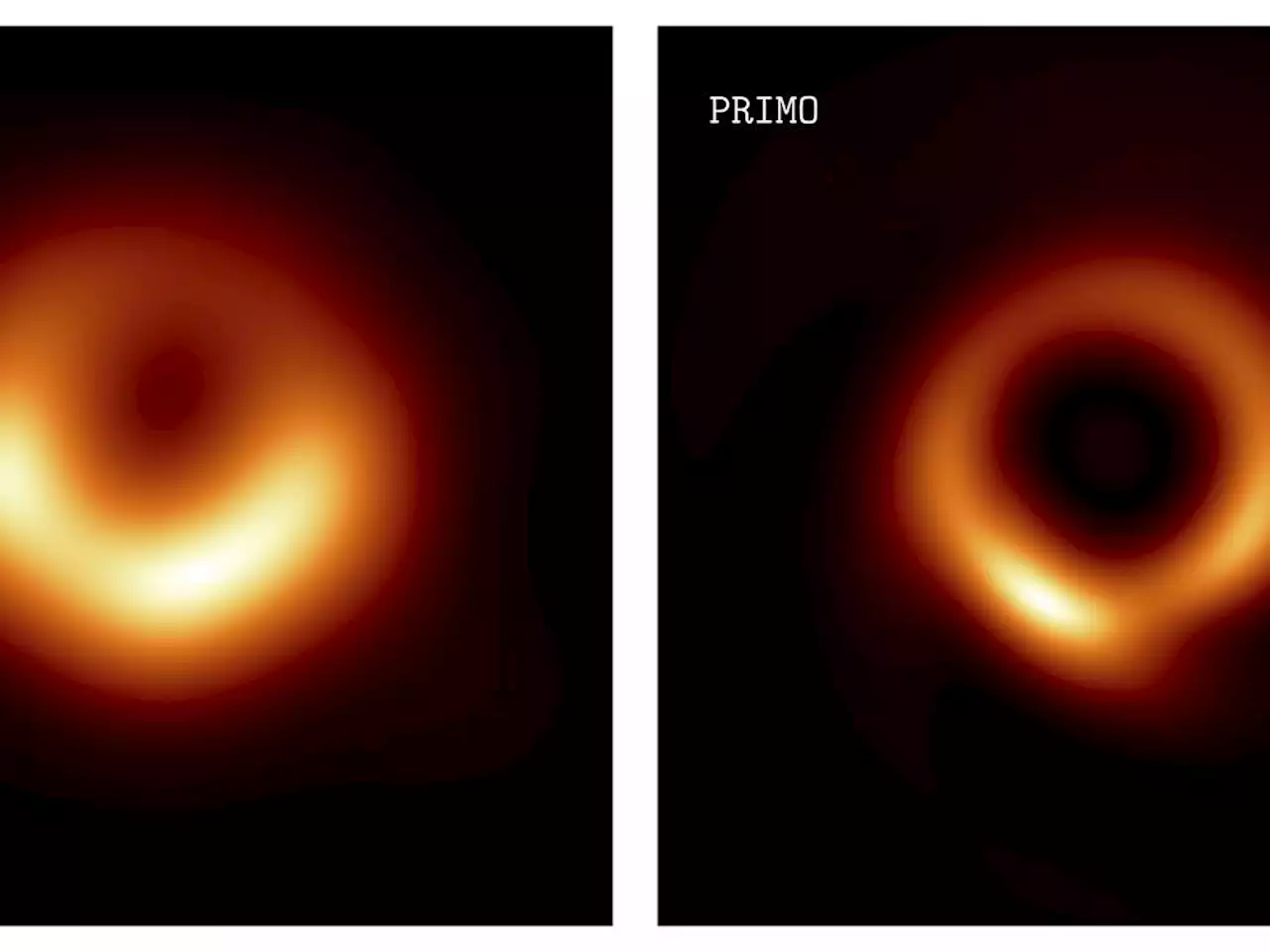 First image of a black hole gets a makeover with AI