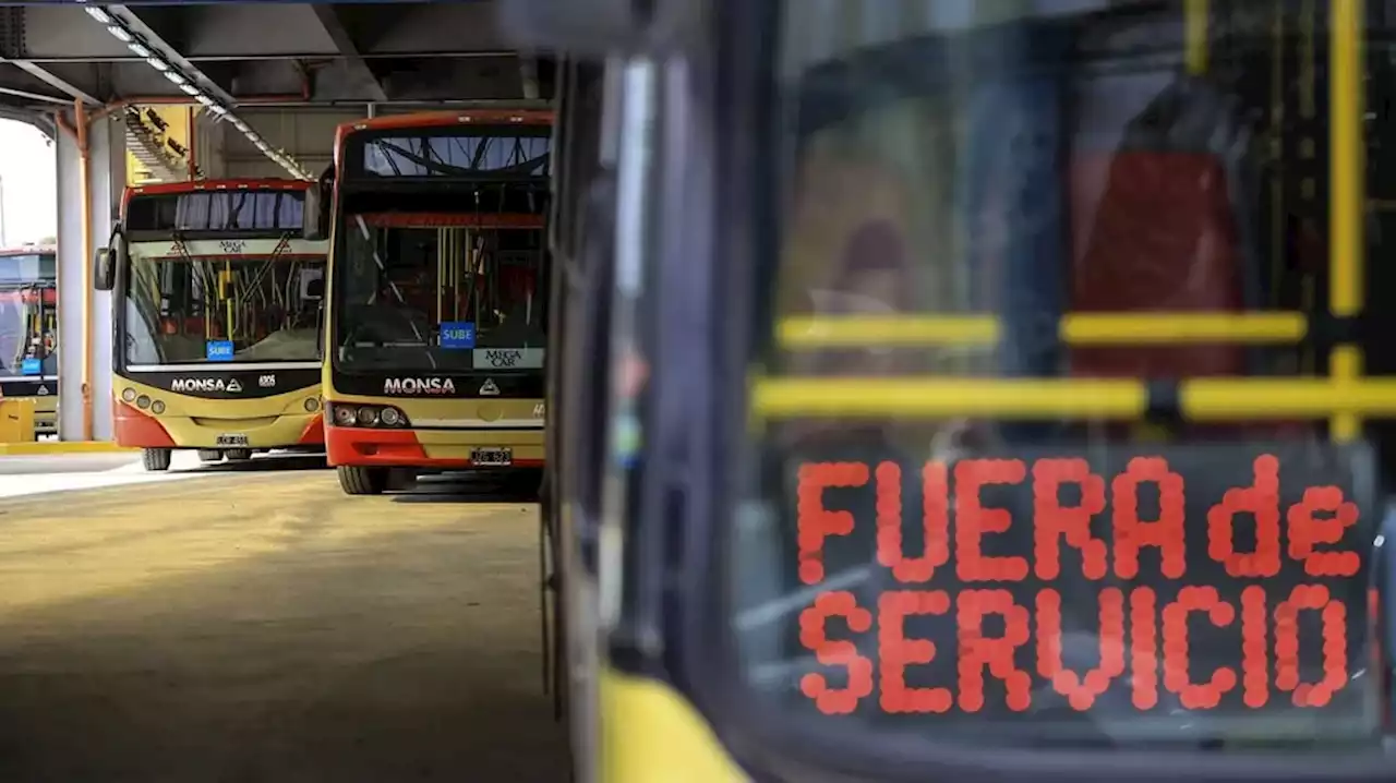 Paro de colectivos: qué líneas del AMBA no prestan servicio este jueves 13 de abril