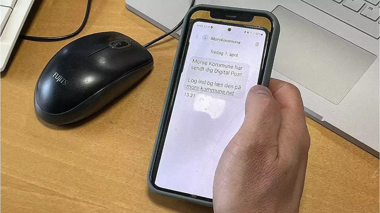Svindel-sms med nordjysk kommune som afsender: To har fået trukket 44.000 kroner