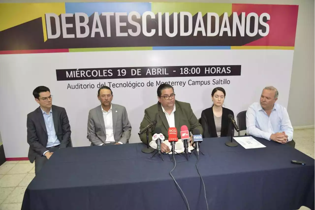 Coparmex Coahuila Sureste anuncia Debate Ciudadano en el ITESM