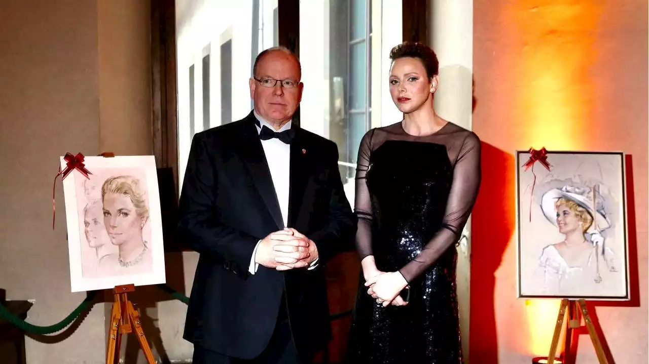 Princess Charlene and Prince Albert Visit Florence For a Gala with Andrea Bocelli