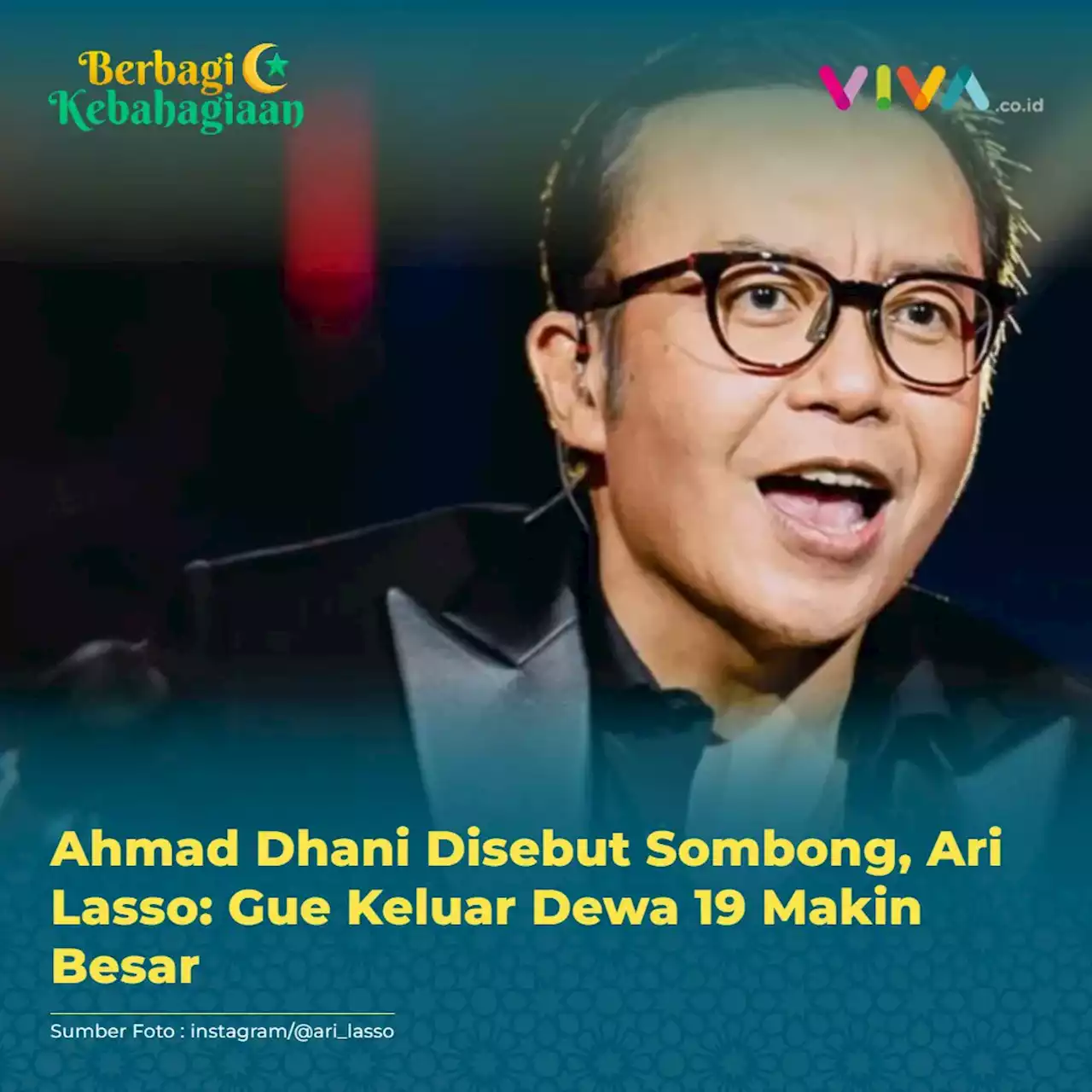 Ahmad Dhani Disebut Sombong, Ari Lasso: Gue Keluar Dewa 19 Makin Besar