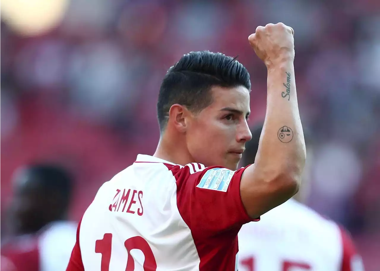 James Rodríguez no continuará en el Olympiacos de Grecia