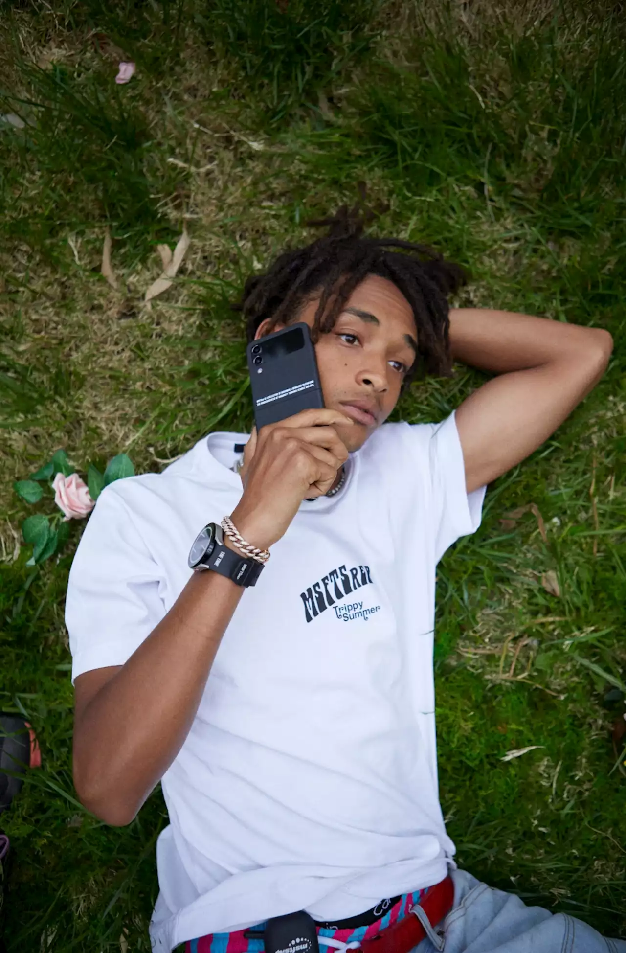 Samsung Teams With Jaden Smith’s Msftsrep for Earth Day Collection