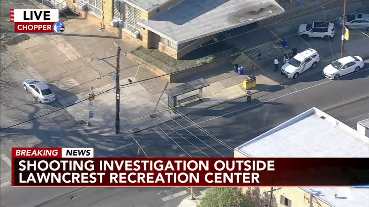 Gunfire erupts outside of Lawncrest Recreation Center in Philadelphia