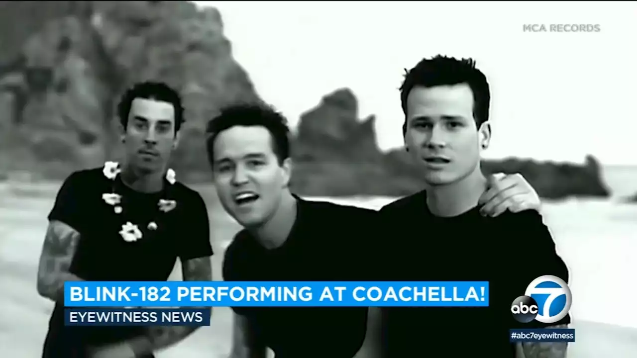 Blink-182's original members to reunite for Coachella 2023 performance