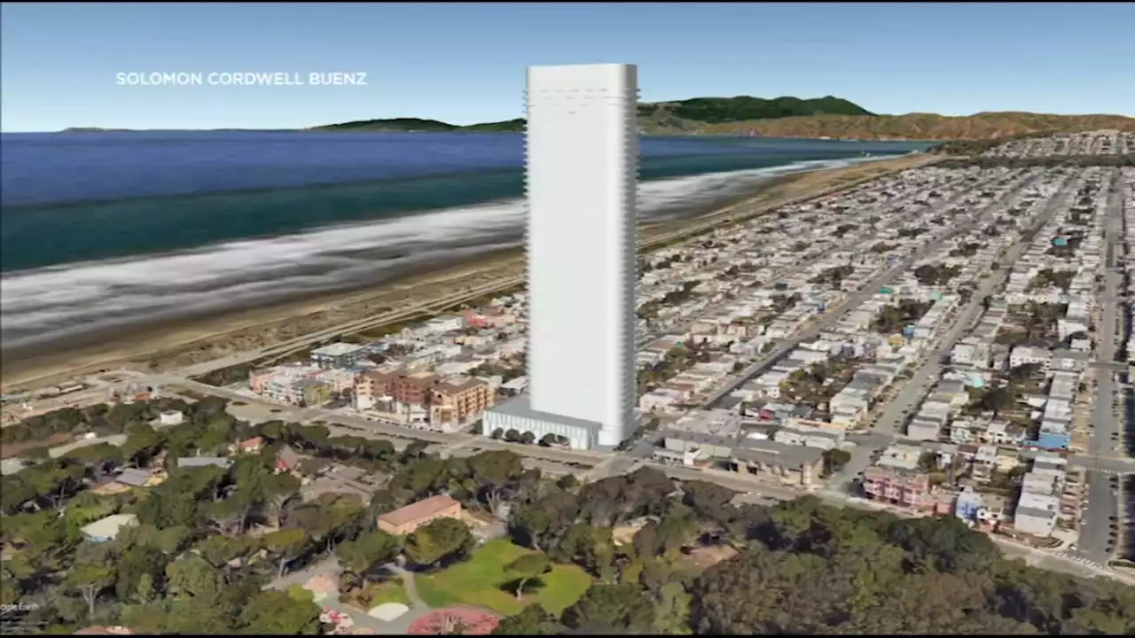 Renderings show 50-story skyscraper proposed for SF's Outer Sunset neighborhood