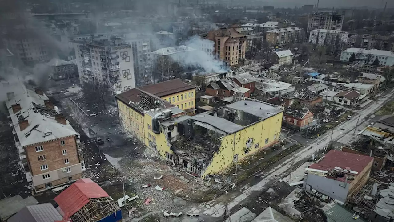 Ukrainian troops withdraw from some areas amid unrelenting Russian attacks on Bakhmut